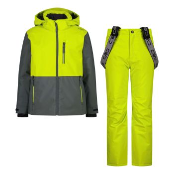 CMP KID SET JACKET AND PANT, dječji skijaški komplet, zelena