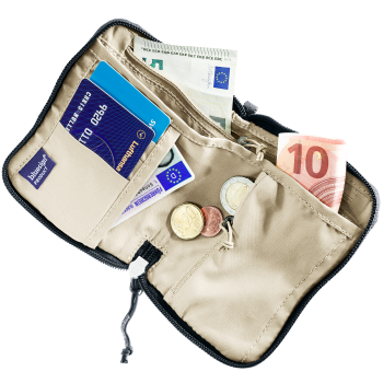 Deuter ZIP WALLET, novčanik, crna