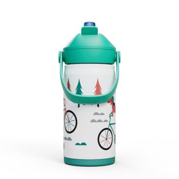 Camelbak THRIVE FLIP STRAW KIDS VACUUM INOX 0,35L, boca, zelena