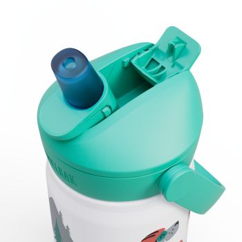 Camelbak THRIVE FLIP STRAW KIDS VACUUM INOX 0,35L, boca, zelena