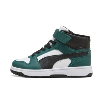 Puma REBOUND SLAM MID AC+ PS, dječje tenisice za slobodno vrijeme, zelena