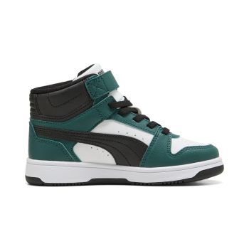 Puma REBOUND SLAM MID AC+ PS, dječje tenisice za slobodno vrijeme, zelena