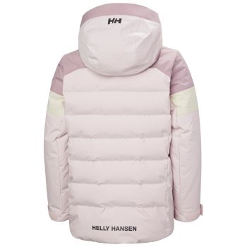 Helly Hansen JR GIRL DIAMOND JACKET, dječja skijaška jakna, roza