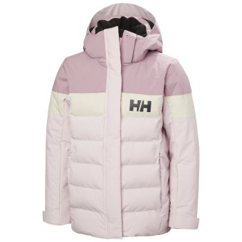 Helly Hansen JR GIRL DIAMOND JACKET, dječja skijaška jakna, roza