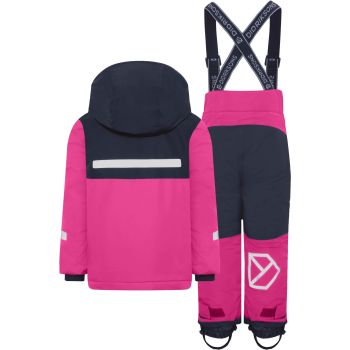 Didriksons SKARE KIDS SET 2, dječji skijaški komplet, roza