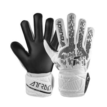 Reusch ATTRAKT SOLID JUNIOR, dječje nogometne rukavice, crna