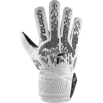 Reusch ATTRAKT SOLID JUNIOR, dječje nogometne rukavice, crna