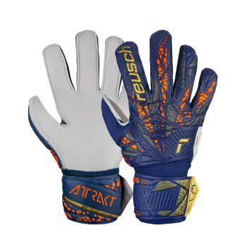 Reusch ATTRAKT SOLID JUNIOR, dječje nogometne rukavice, zlatna
