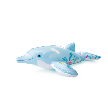 Intex LIL' DOLPHIN RIDE-ON, igračka na napuhavanje, plava
