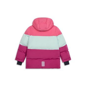 Lego kidswear LWJAZ 805, dječja skijaška jakna, ljubičasta