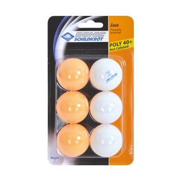 Donic JADE 40+ 6/1, loptica za stolni tenis, bijela