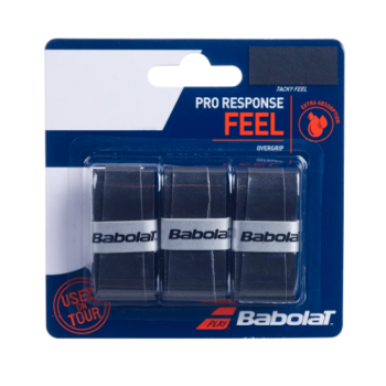 Babolat PRO RESPONSE, grip tenis, crna