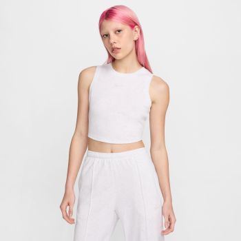 Nike W NSW ESSNTL RIB CRP TANK, ženska majica, bijela
