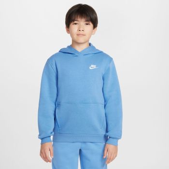 Nike K NSW CLUB FLC HDY LBR, dječji pulover, plava