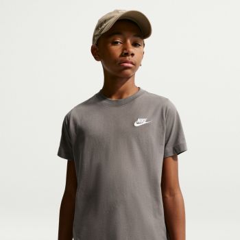 Nike K NSW TEE EMB FUTURA LBR, dječja majica, siva
