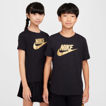 Nike K NSW TEE FUTURA HBR, dječja majica, crna