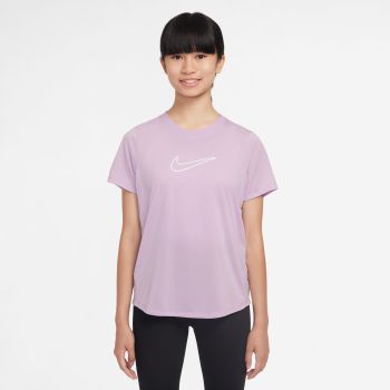 Nike G NK DF ONE STD SS TOP HBR, dječja majica, roza