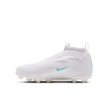 Nike JR PHANTOM 6 HIGH ACAD FG/MG, dječje kopačke za nogomet, bijela