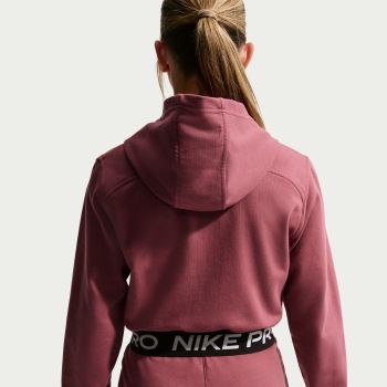 Nike G NP DF FZ FLC HDY, dječja jakna, ljubičasta