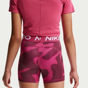 Nike G NP DF 3INCH AOP SHORT, dječje tajice za fitens, crvena