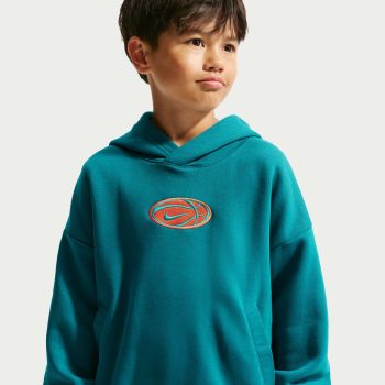 Nike K NK HDY NVLTY, dječji pulover, plava