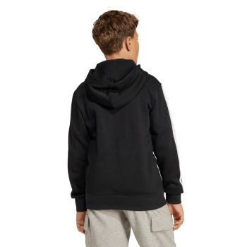 Adidas J 3S FL FZ HD, dječja jakna, crna