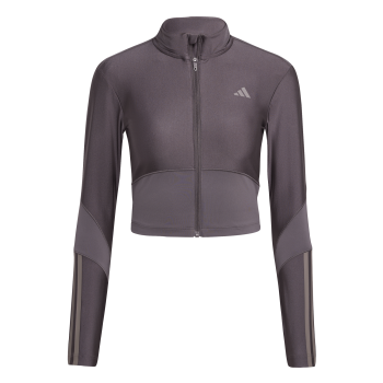 Adidas HYG SHN TRACK J, ženska jakna za fitnes, ljubičasta