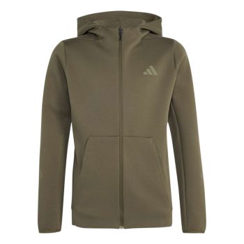 Adidas J Z.N.E. FZ HD, dječja jakna, zelena