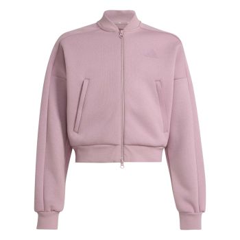 Adidas JG FI 3S FZ, dječje majice bez kapuljače, roza