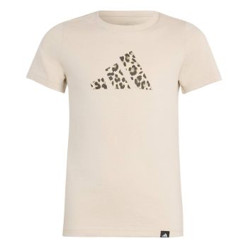 Adidas JG ANIMAL T, dječja majica, bež