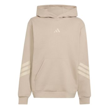 Adidas J FI 3S HD, dječji pulover, bež