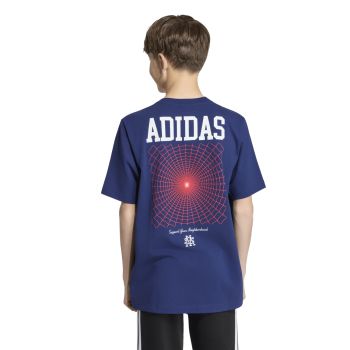 Adidas J MRVL SM GFX T, dječja majica, plava