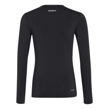 Adidas J TF LS TEE, majica, crna