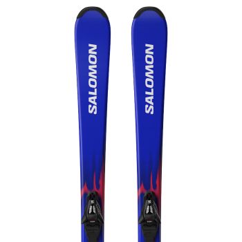 Salomon EQUIPE JR M + C5 GW J75, set dječje all round skije, plava