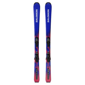 Salomon EQUIPE JR M + C5 GW J75, set dječje all round skije, plava