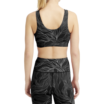 Energetics BYLLIE W, ženski sportski top, crna