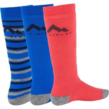 McKinley RIGO JRS 2-PACK MCK, dječje skijaške čarape, plava