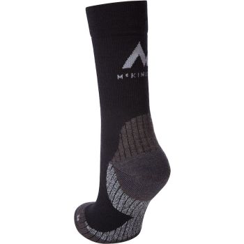 McKinley FINN CREW UX, muške planinarske čarape, crna
