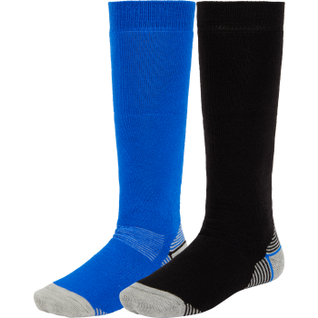 McKinley ROB JRS 2-PACK MCK V3, dječje skijaške čarape, crna