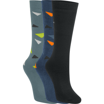 McKinley FRANKY B 3-PCK, dječje skijaške čarape, crna