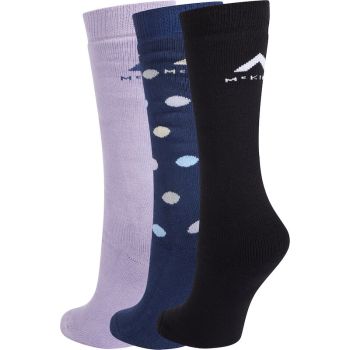 McKinley FRANKY G 3-PCK, dječje skijaške čarape, crna