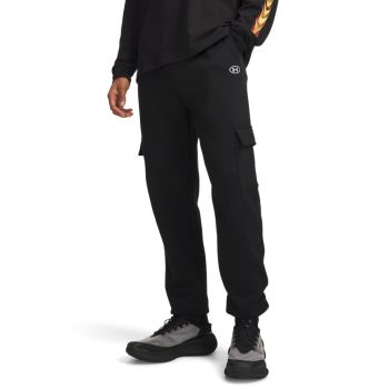 Under Armour RIVAL FLC CARGO JGRS, muške hlače, crna