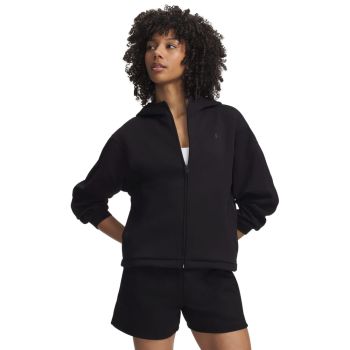 Under Armour UNSTOPPABLE FLEECE FZ JKT, ženska jakna, crna