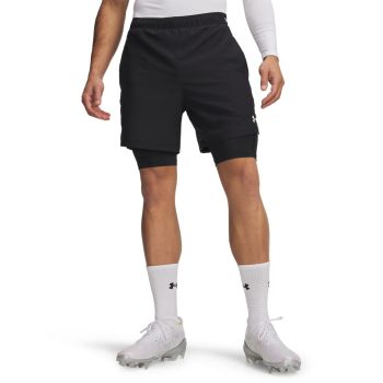 Under Armour VANISH WVEN SHORT 2.0 2N1, muške fitnes hlače, crna