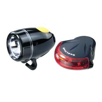 Topeak COMBO LITE, set svjetala za bicikl, crna