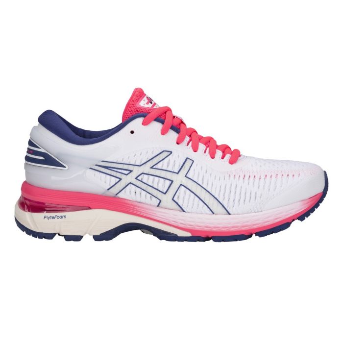 Asics Gel Kayano 25 Zenske Tenisice Za Trcanje Bijela Intersport