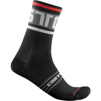 Castelli PROLOGO 15, muške čarape za biciklizam, crna
