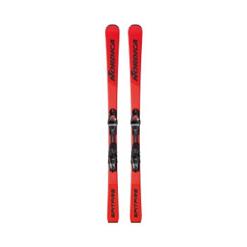 Nordica SPITFIRE 74 DC FDT + TPX 12 FDT, set all round skije, crvena