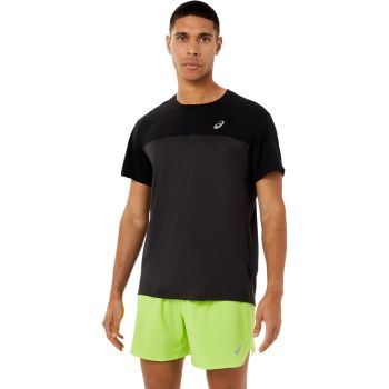 Asics RACE SS TOP, muška majica za trčanje, crna