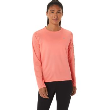 Asics KATAKANA LS TOP, ženska majica za trčanje, roza
